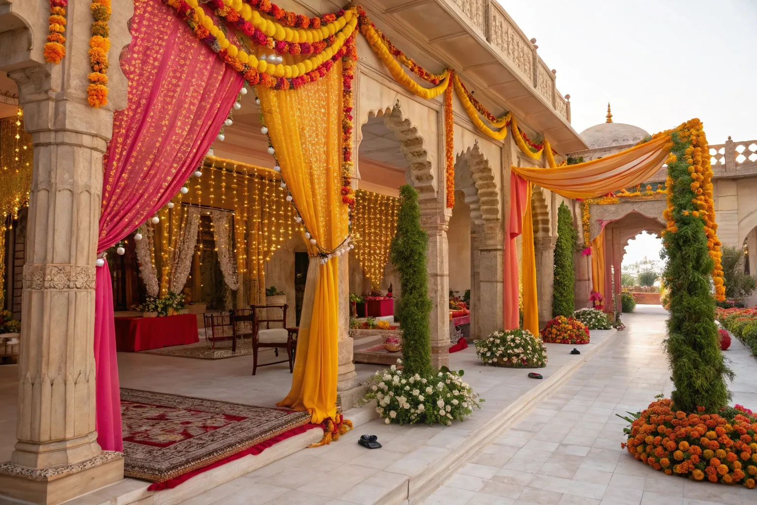 Jawahar Circle wedding celebration